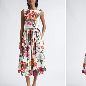 Dolce & Gabanna Floral Sleeveless Maxi Dress NWT 42/6
